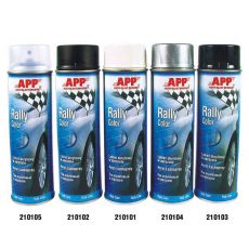 APP Rally spray,  čierny matný - 500ml