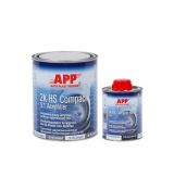 Plnič APP 2K HS Compact Acryfiller 5:1 tmavošedý + tužidlo 1 l