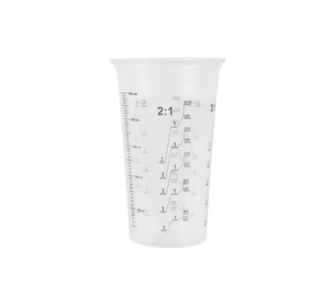 Jednorazový pohár na miešanie farieb a lakov 500 ml