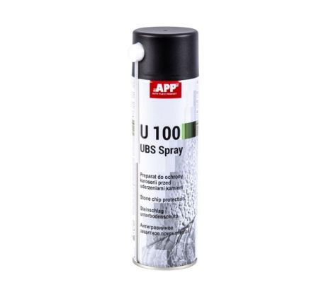 APP U100 ochrana prahov prelakovatel'ná, sprej 500ml - čierny