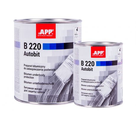APP B 220 Prípravok na zabezpečenie podvozkov APP-Autobit  2,5kg
