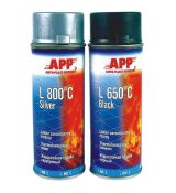 APP sprej strieborný žiaruvzdorný do 800°C, 400ml