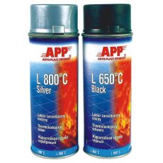 APP sprej strieborný žiaruvzdorný do 800°C, 400ml