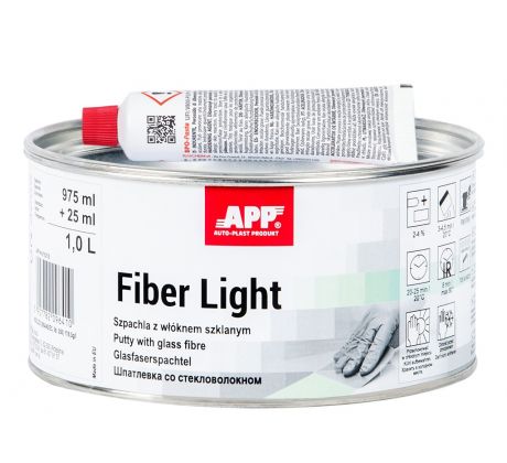 Tmel so skleneným vláknom APP FIBER Light 1l