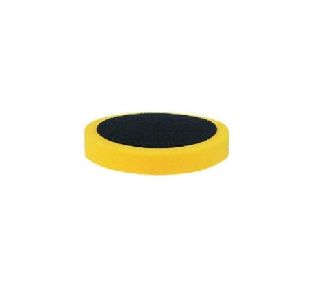 Leštiaci kotúč APP žltý hladký - stredný, suchý zips 150mm - hr. 2,5cm