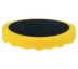 Leštiaci kotúč APP žltý profilovaný - stredný, suchý zips 150mm - hr. 2,5cm