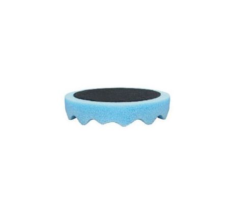 Leštiaci kotúč APP modrý profilovaný - univerzálny, suchý zips 150mm - hr. 2,5cm