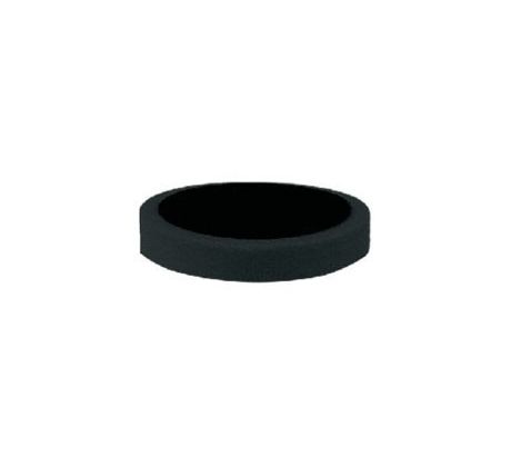 Leštiaci kotúč APP čierny hladký - mäkký, suchý zips 150mm - hr. 2,5cm