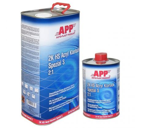 APP 2K HS Acryl Klarlack Spezial S 2:1, balenie 1L