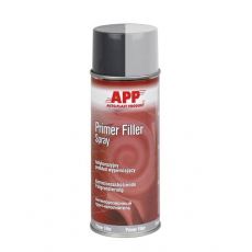 APP Primer Filler Spray 400 ml, 1K-tmavošedý plnič.