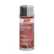 APP Primer Filler Spray 400 ml, 1K-svetlošedý plnič.