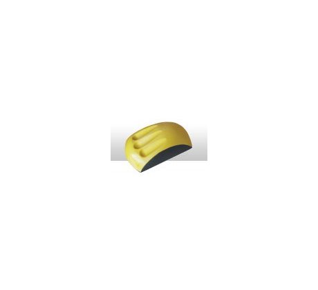 Brúsny blok C, žltý, suchý zips, na kotúče 150mm