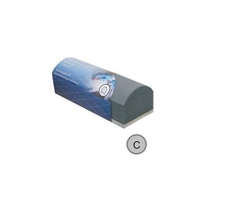 Brúsny blok penový C 140x45xR27mm