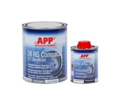 Plnič APP 2K HS Compact Acryfiller 5:1 šedý + tužidlo 1 l